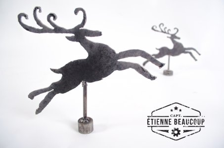 #D008 #D009 - VIXEN & DANCER ON A STICK